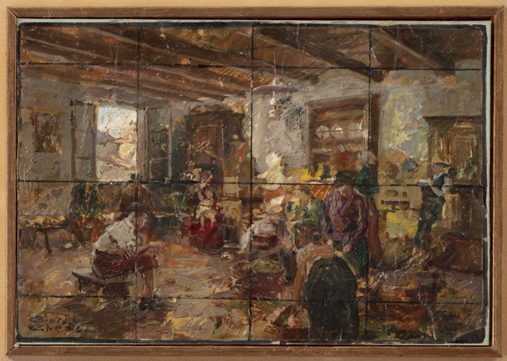 giuseppe gheduzzi: Interno familiare